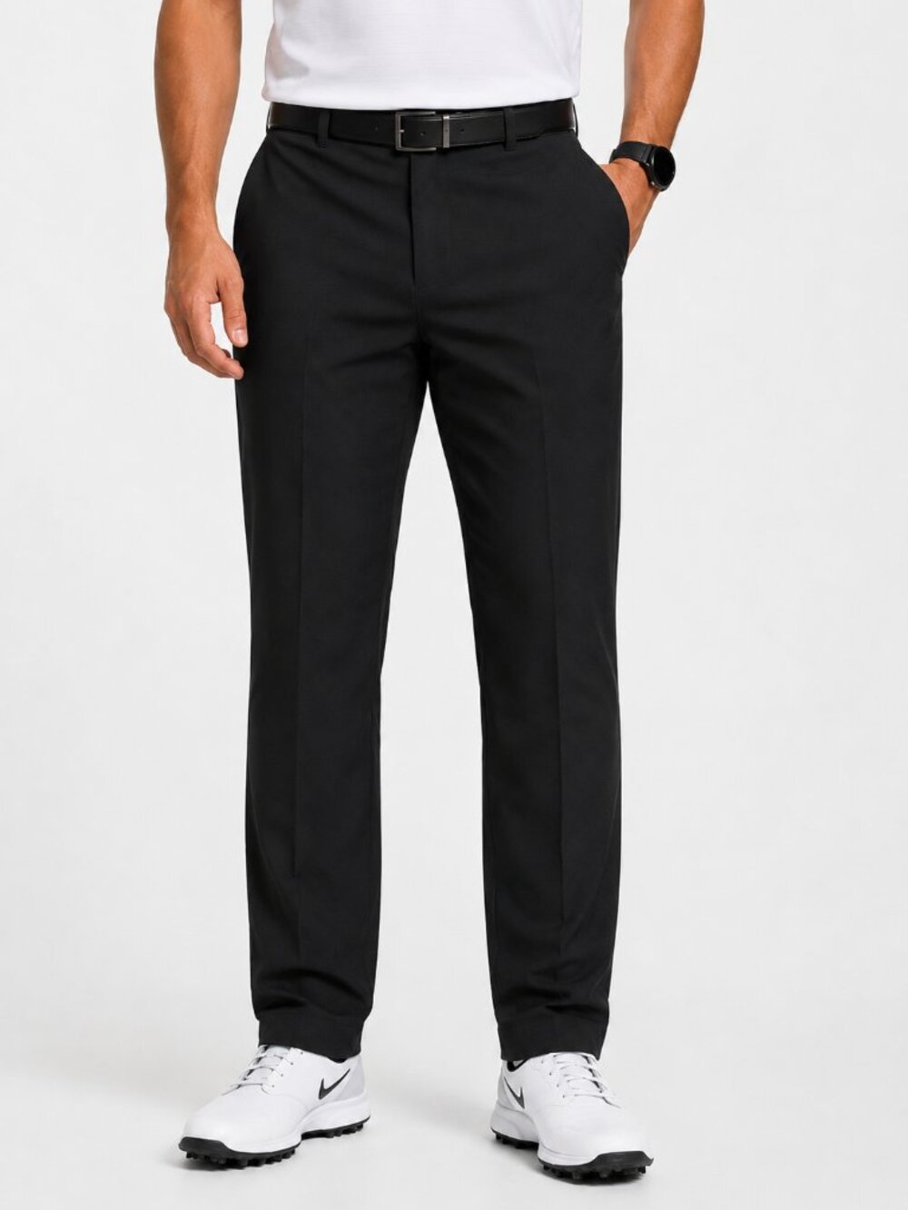 Nike Golf Tour Performance Dri-FIT Pants Men’s 38x30 Black Stretch Golf Trousers